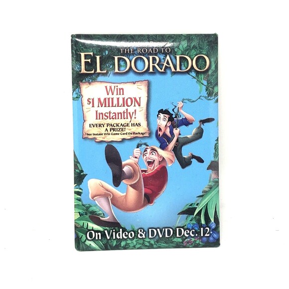 Walt Disney Movie Button Pins VTG 90s Country Bears Monsters Icredibles Lot of 5 - Picture 4 of 6